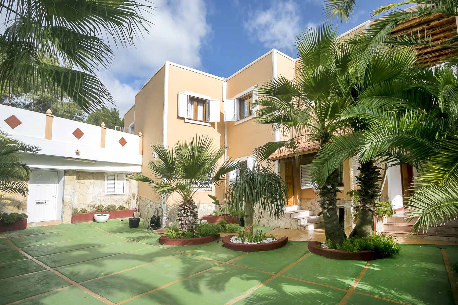 vista general casa en ibiza